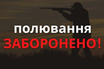 У Київській області під час дії воєнного стану заборонили полювання
