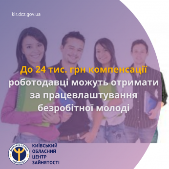 Київський обласний центр зайнятості повідомляє