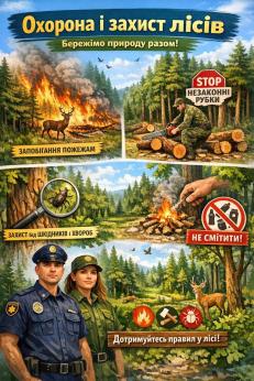 ОХОРОНА І ЗАХИСТ ЛІСІВ