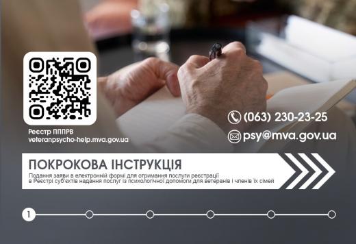 В Україні впроваджується безоплатна психологічна допомога для ветеранів та їхніх родин